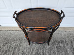 Pier1 bamboo rattan tray top table