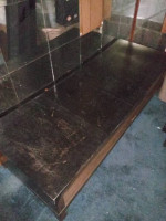 Coffee table - painted dark brown