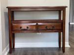 Wooden Console Table: Classic and Functional Furniture Piece
