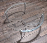 Glass Round Coffee Table