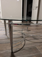 Glass Round Coffee Table