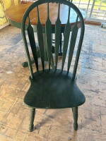 Kitchen Dining Table with 2 Chairs - Green- 42"