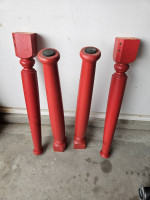 4 table legs