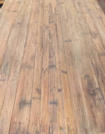 Reclaimed Pine Wood industrial style Dining Table 79”