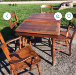 Antique Table and Chairs