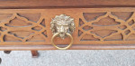 Baker Furniture Chinese Chippendale Style Console Table Desk