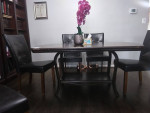 Dining room table and 6 chairs