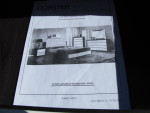 COASTER Furniture DRESSER with 5 drawers and End table with 2 drawers