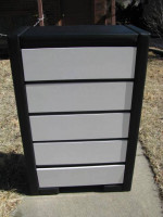 COASTER Furniture DRESSER with 5 drawers and End table with 2 drawers