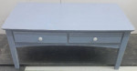 Large wood coffee table