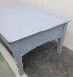 Large wood coffee table