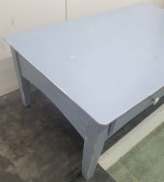 Large wood coffee table