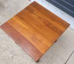 Solid wood side table