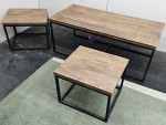 New 3 piece living room table set