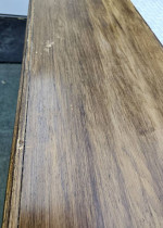 Wood and tile dining table