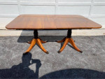 Stickley Fayetteville Cherry Valley Duncan Phyfe Dining Room Table