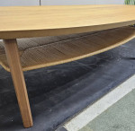 Beautiful surfboard shaped coffee table