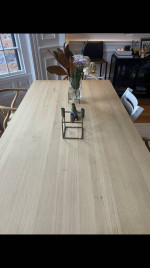 Extendable Dining Table by Ethnicraft Bok Size:  56" - 87" W x 36"D x