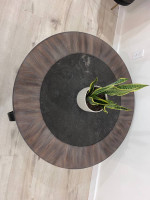 Living Room Coffee Table. Durable Heavy with Granite