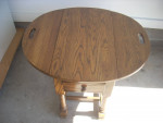 small oak table