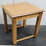 Brand new real wood side table