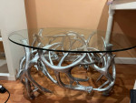Mule antler table