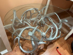 Mule antler table