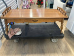 Coffee table with drawer
