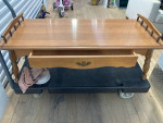 Coffee table with drawer