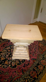 Handmade Pyramid Table