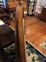 All wood 5 foot round table with extensions~5 x 7~great family diners