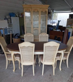 Dining Table With 6 Chairs And China Cabinet