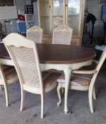 Dining Table With 6 Chairs And China Cabinet
