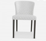 Four chairs and a glass table