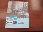 Mid Century Modern Prestige by Keller Sideboard Hutch Table 6 Chairs