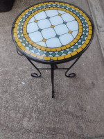 Illuminated Patio side table