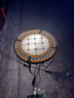 Illuminated Patio side table