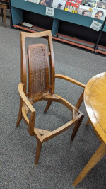Mid Century Modern Drexel Meridian Dining Table and 4 Chairs