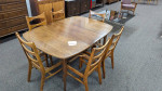 Mid Century Modern Dining Table and 6 Chairs