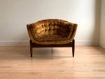 Adrian Pearsall for Craft Associates Lounge Chairs and Coffee Table set