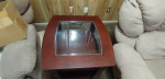 Beautiful glass coffee table