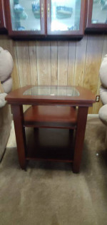 Beautiful glass coffee table