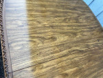 Mid Century Oak Dining Table by Bassett Furniture