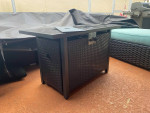 Gas pit table