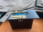 Gas pit table