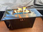 Gas pit table