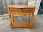 Oak Entryway Table