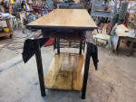 Farmall tractor hood table