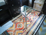 Brand New Modern Side Table with Tempered Glass Top and Chrome Metal