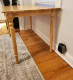 Ad will be removed when sold Wooden table